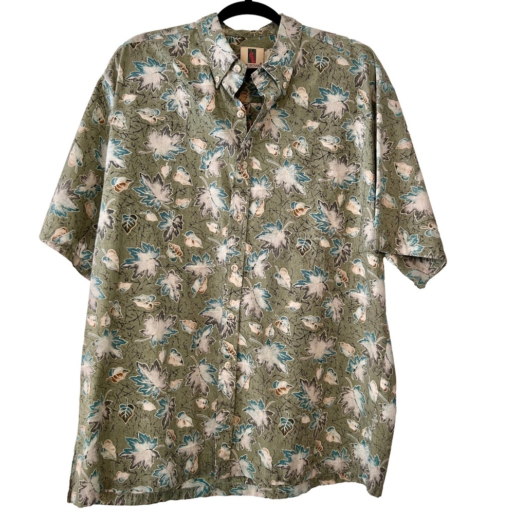 Tori Richard Honolulu Men’s Short Sleeve Button-Down Shirt Size XL